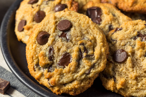 istock Homemade Tahini Chocolate Chip Cookies 1365687863