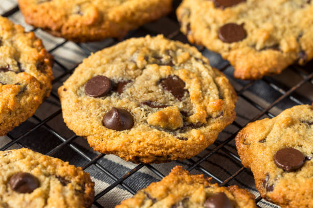 istock Homemade Tahini Chocolate Chip Cookies 1365687873