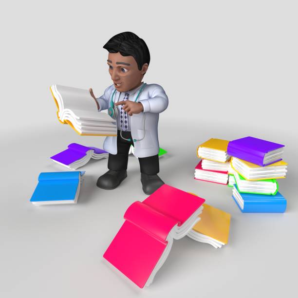 istock 3D Cartoon Doctor Character 1365699673