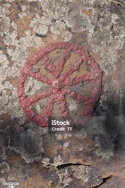 Petroglyph Rock Dipinti - Fotografie stock e altre immagini di Ambientazione esterna - Ambientazione esterna, Antica civiltà, Antico - Condizione