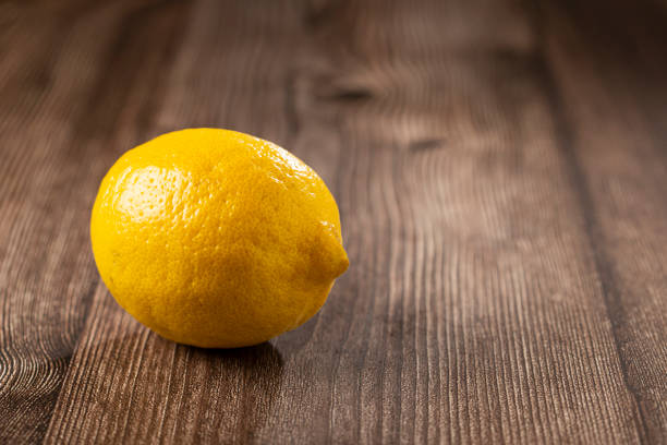 Lemon isolated on white background.