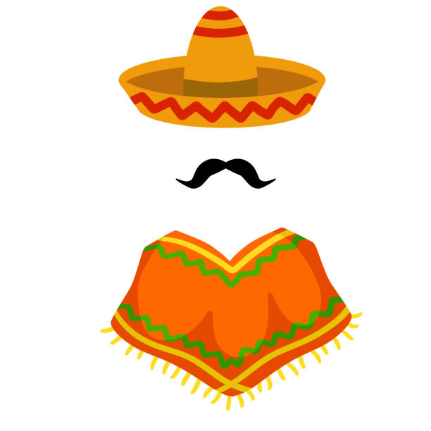 1,500+ Poncho And Illustrations, Royalty-Free Graphics Art - iStock | Mexican