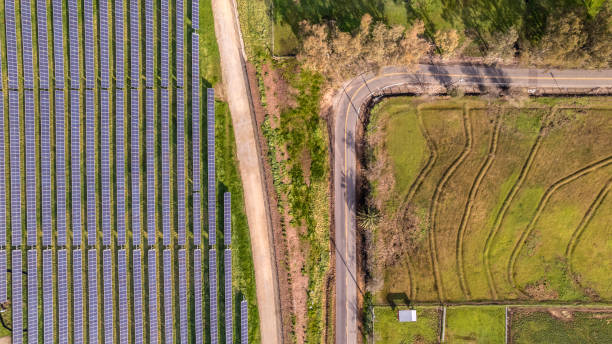 istock Rural Solar Farm in Rio Linda 1365750276