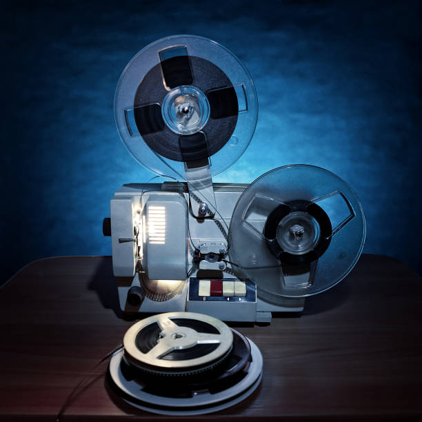 istock Vintage Film Projector 1365752179