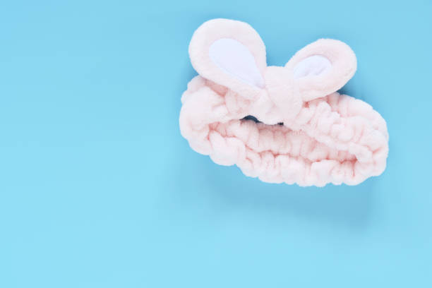 istock tools for daily care. Reusable Discs, Cream Jar, Bamboo Toothbrush, Fluffy Sleep Mask, Roller Quartz Facial Massager and Guasha Scraper for Facial Massage 1365756867
