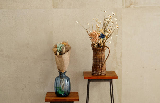 istock Stylish dried flower decoration. 1365763947