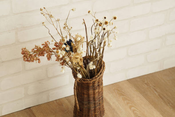 istock Dried flowers decorated in the room. 1365763963
