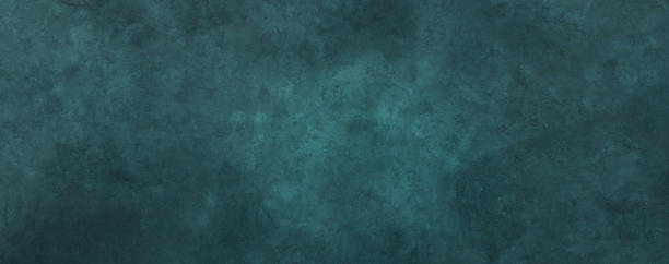 istock Creative Plasterboard Asphalt Solid Wall Calm Deep Blue with Sea Green Colors Texture Banner Background Mottled Grunge Concept For Ads,for Product Presentation And Display 1365765583