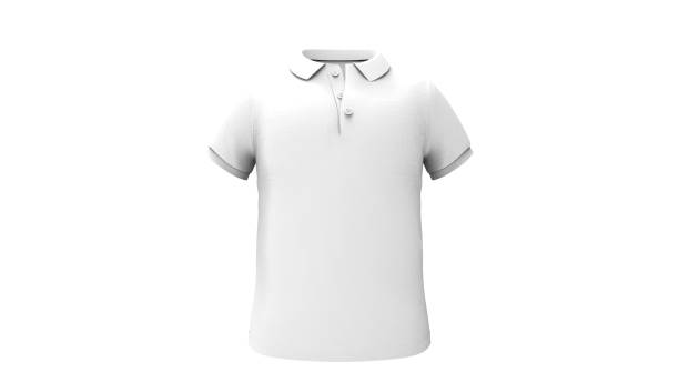 istock 3d rendering of a polo shirt isolated in white background 1365768671