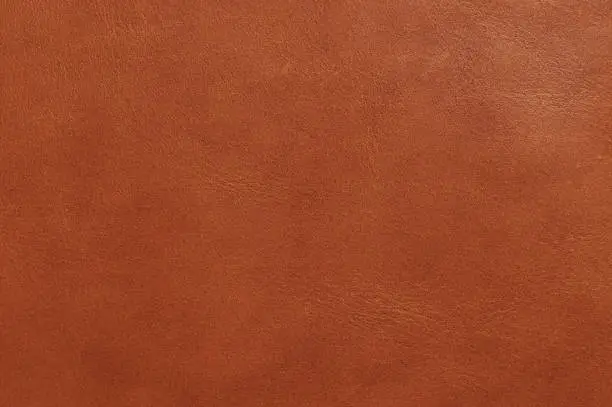 Photo of Brown color leather surface