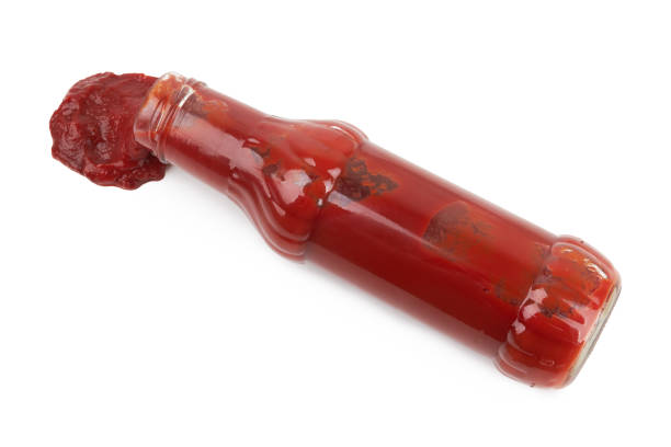 istock Bottle of ketchup 1365779798