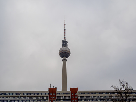 Berlin. The beautiful capital of Germany. TV tower. Berlin TV tower.