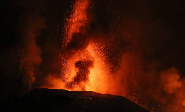 istock Volcano of La Palma 1365786806
