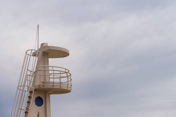 istock Watchtower, on a cloudy summer day. 1365790040