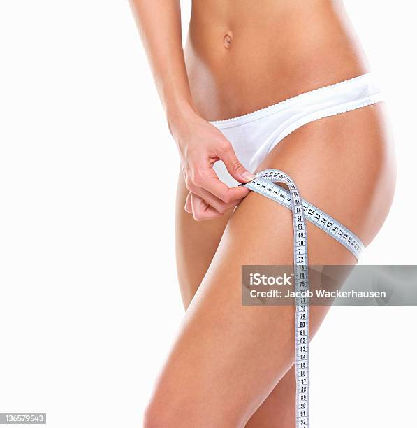 Hip Measurement Stock Photo - Download Image Now - 20-29 Years, Adult, Adults Only