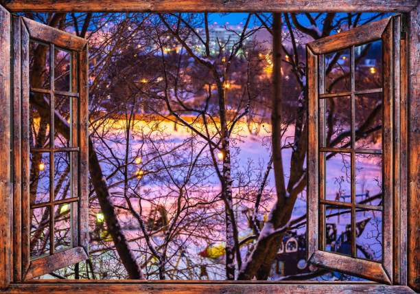istock evening city outside the window 1365808991