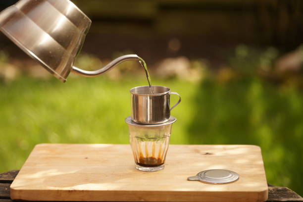 istock Brewing coffee the Vietnamese way 1365811020