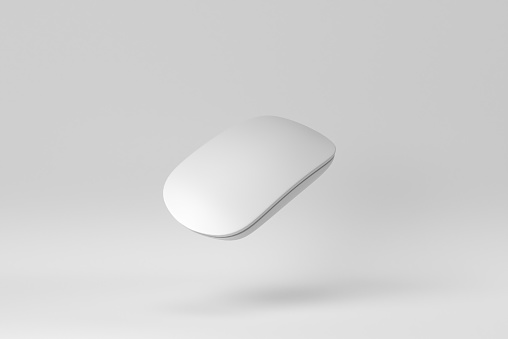 Computer mouse isolated on white