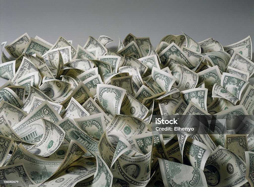 Pilha de dinheiro - Royalty-free Fotografia - Imagem Foto de stock