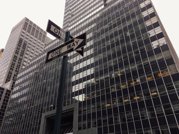 Skyscraper financial district modern office building corporate business downtown