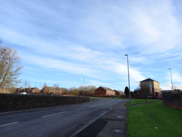 Houses in the distance