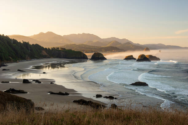 istock Scenic view of Cannon Beach from Ecola State Park 1365830184