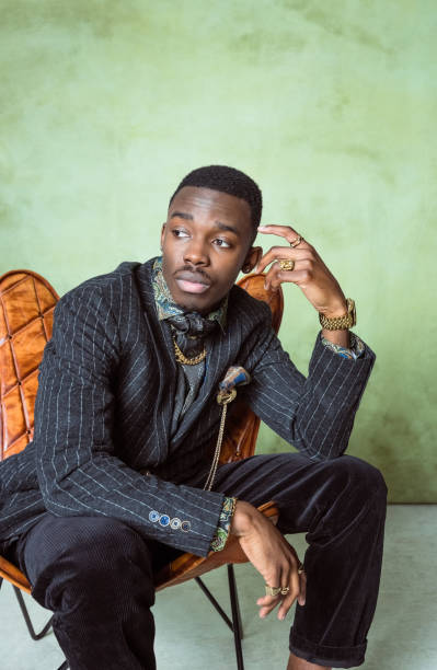 istock Glamour portrait of elegant young man 1365837021