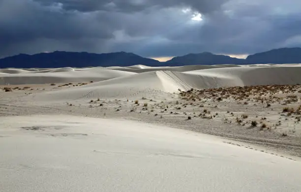 Photo of White sands scenery