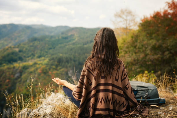istock Breathe the fresh mountain air. 1365845392