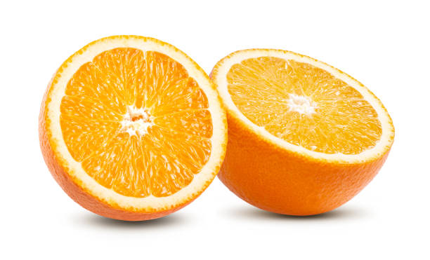 istock Orange isolated on the white 1365853753