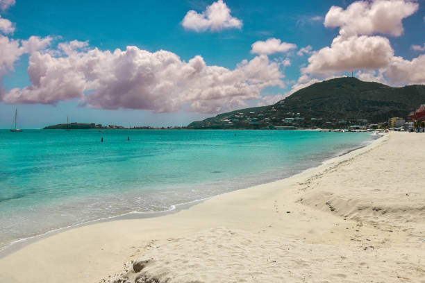 istock White sand beach in the Caribbean 1365854151