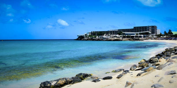 istock White sand beach in the Caribbean 1365854325