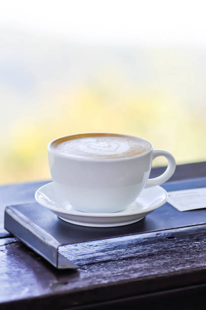 istock hot cofffee, cappuccino coffee or latte coffee or flat white 1365854881