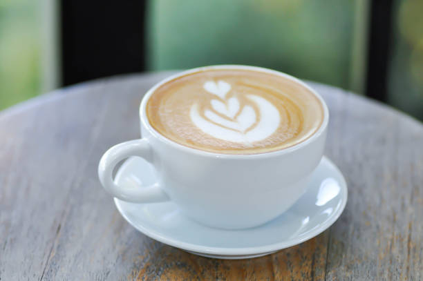 istock hot cofffee, cappuccino coffee or latte coffee or flat white 1365854909