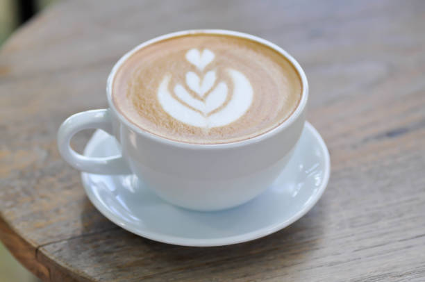 istock hot cofffee, cappuccino coffee or latte coffee or flat white 1365854928