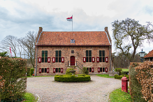 Doetinchem, The Netherlands: Castle De Kelder in Kruisbergse Bosschen in Doetinchem, Gelderland, Netherlands
