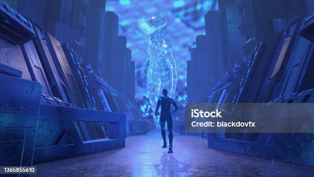 Metaverse Concept Vr And Artificial Intelligence Stock Photo - Download Image Now - Metaverse, Virtual Reality, Virtual Reality Simulator