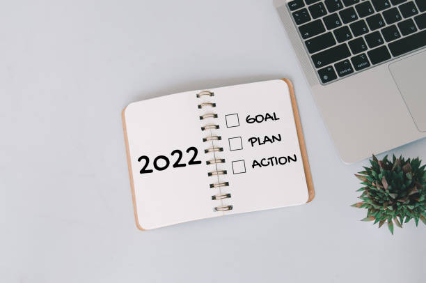 istock 2022 new year goal,plan,action concepts with text on notepad and computer laptop on background. 1365858461