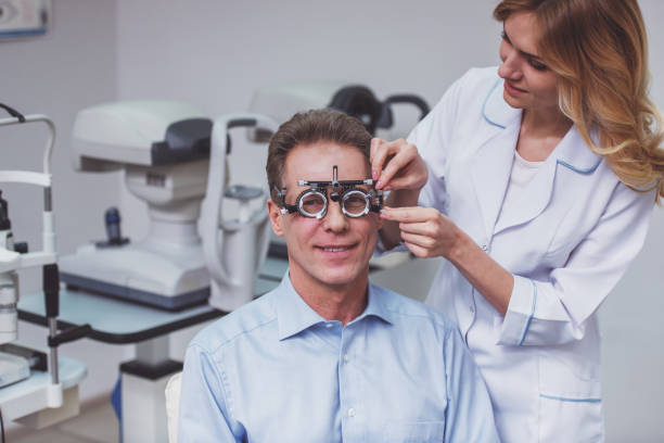 istock At the ophthalmologist 1365858907