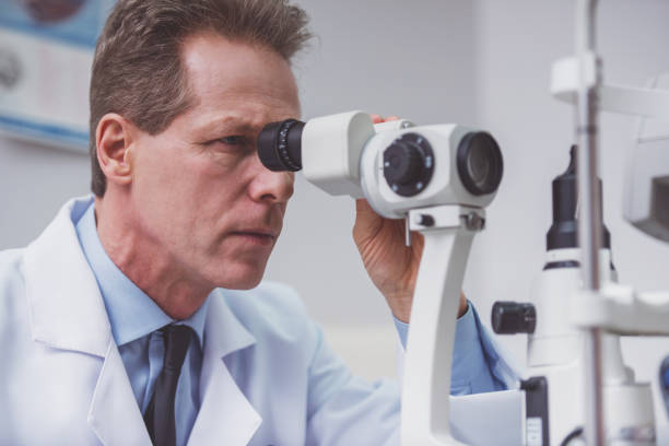 istock At the ophthalmologist 1365860756