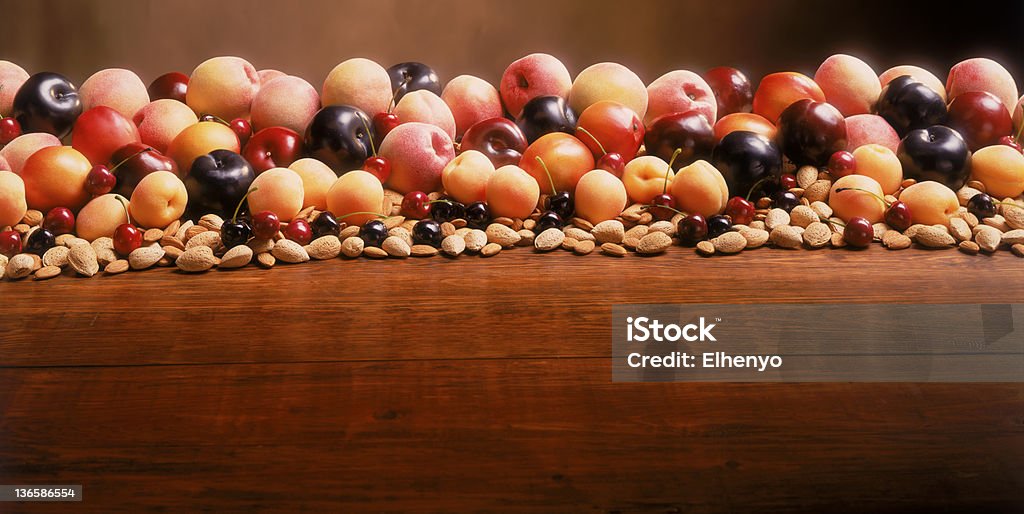 과일 및 견과류 - 로열티 프리 0명 스톡 사진