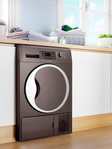 istock Laundry room in the house 1365868032