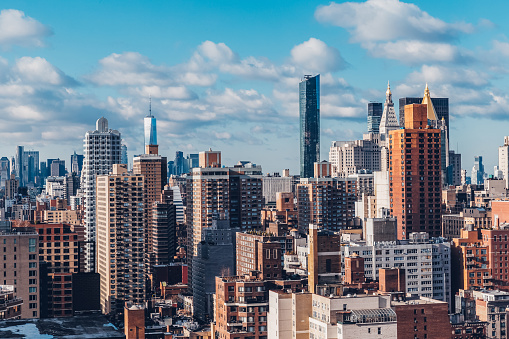 Wide Image of Famous New York Cityscape