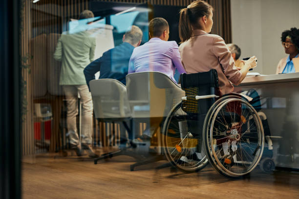 istock Diverse businesspeople in a meeting room 1365881457