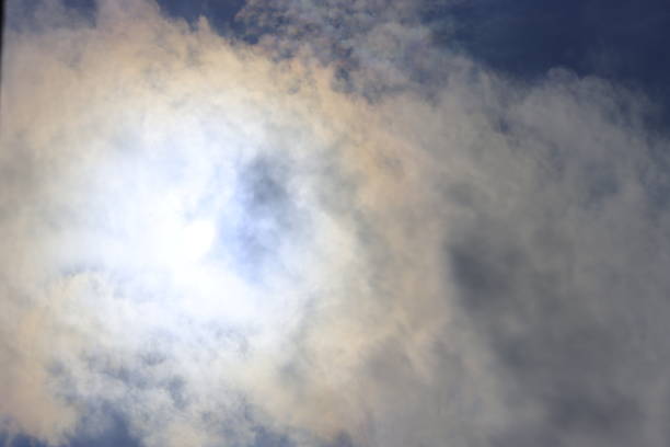 istock The sun and colorful clouds 1365881489