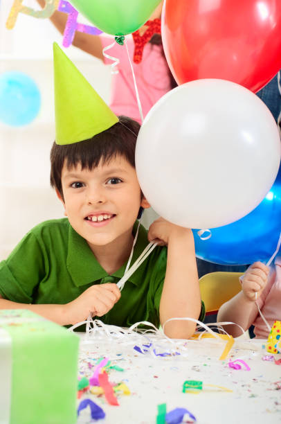 istock Children having Birthday party 1365881707