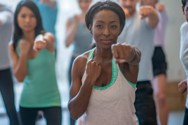 istock Group fitness 1365888430