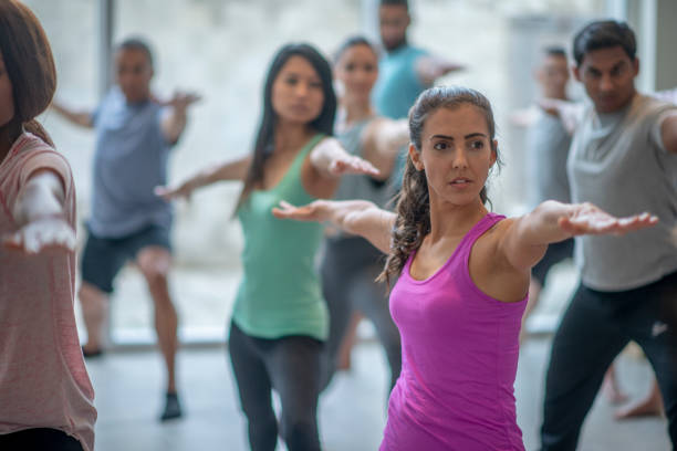 istock Group fitness 1365888434