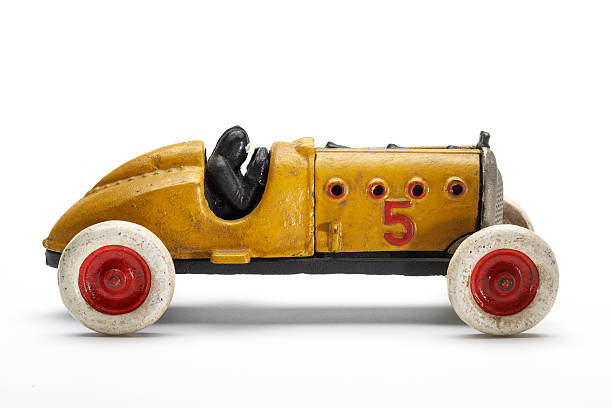 istock Old Toy Race Car 136589501