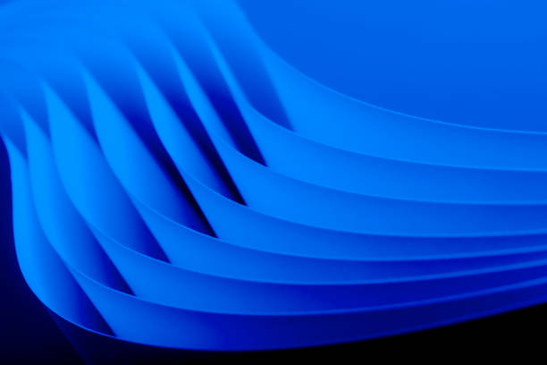 istock Background with paper details high-tech concept 1365899364